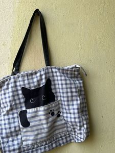 korean kitty tote bag 💼
