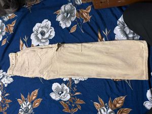 Tan Wide Leg Cargo Pants