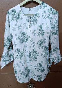 Long Top Or You Can Use It Like Short Kurti I Have Never Wore It. I Know It Will Look Perfect On You 🥰🥰