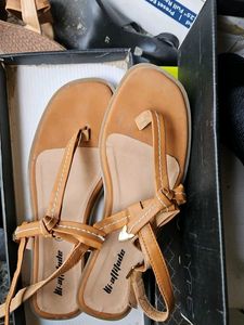 Hi-attitude Brown Sandals