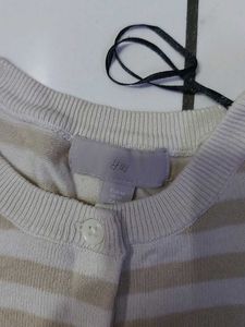 H&amp;M Striped Cardigan