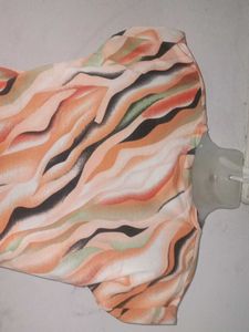 Patterned Casual T-Shirt