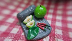 handmade clay fridge magnets combo