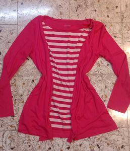 Pink Striped Top for kids