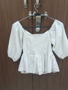 Korean Peplum Top