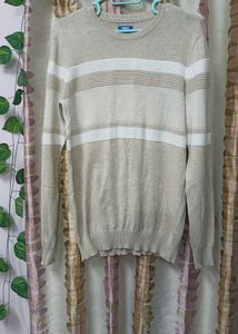 Striped Crewneck Sweatshirt