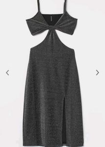 shimmery party wear H&amp;M dress