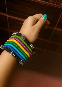 Colorful Handcrafted Bangles