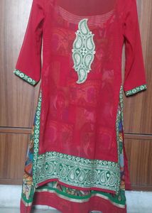 💃WOMEN PARTY WEAR SITCHED STRAIGHT DL KURTA💃
