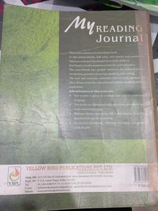 English Book Reading Journal Class VIII