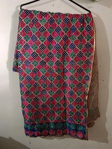 Punjabi Phulkari Heavy Dupatta