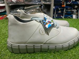 Stylish Grey Sneakers