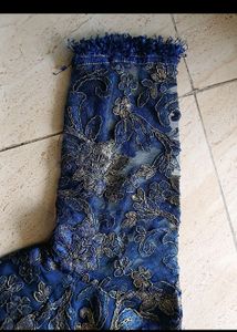 Navy Blue Lehanga Set