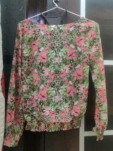 Floral Print Top