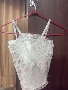 Floral Lace Corset Top