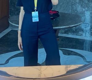 Wide Leg Formal Trousers