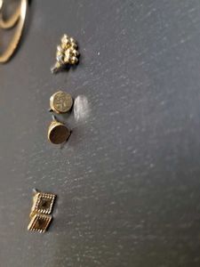 Old Money Golden Earrings Combo