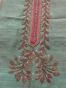 Unstitched Party Wear Suit