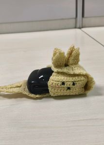 Handmade Bunny AirPods Pouch