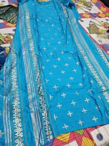 Banarasi Silk  Kurti