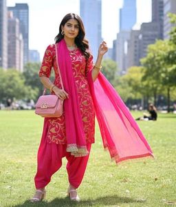 designer Punjabi Patiala suit