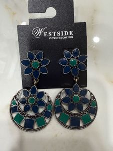 Westside Floral Dangle Earrings