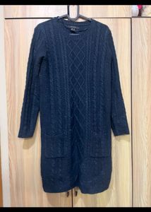 Snowfall Navy Blue Sweater