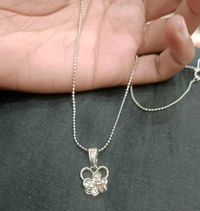 Butterfly Hair Clip , with ring and pendant