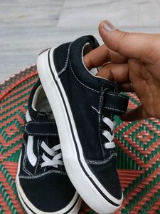 Black &amp; White Sneakers - Kids