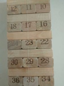 Wooden Jenga Game