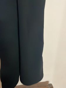 Black Coord Set With Tie Up Top