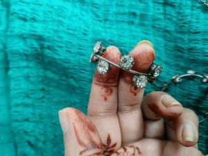 Rhinestone Necklace &amp; Earring Set