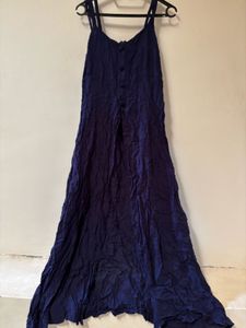 Navy Blue Maxi Dress
