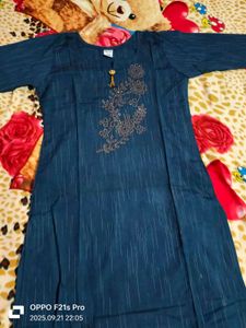 Elegant Blue Kurta