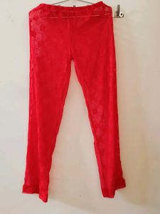 Lace Red Body Suit