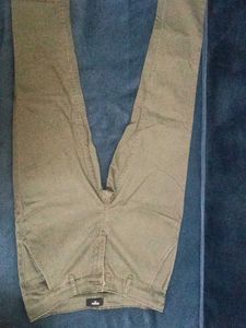 Khaki Slim Fit Trousers
