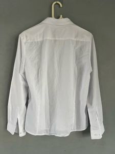 H&amp;M White Easy Iron Shirt
