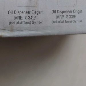 Oil Dispenser 1 Liter