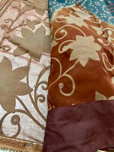 Beautiful Brown saree with blouse