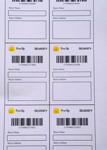 Polybag For Packaging Product & Level Scan Sticker