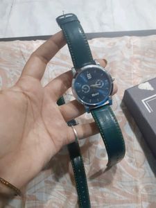 Rivec Blue Dial couple Watch