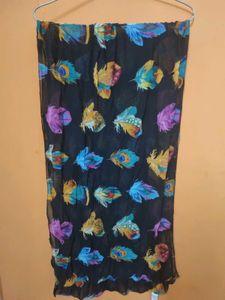 Black Scarf with Colorful MorPunks
