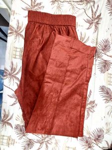 Rust colored lounge pants