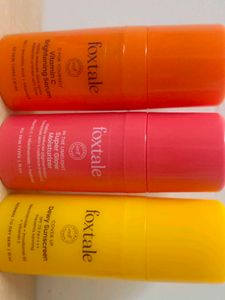 Foxtale Company Moisturizer , Serum , Sunscreen