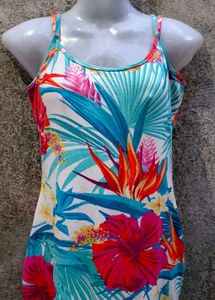 VN .Floral Bodycon Dress