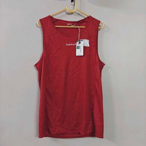 Decathlon Tarmak Red Tank Top