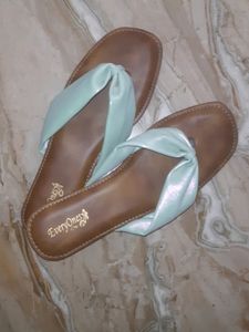 Cute Mint Knot Sandals