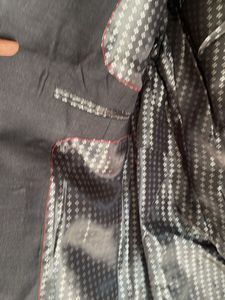 Mandarin Collar Blazer