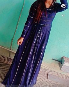 Mirror Work Gown