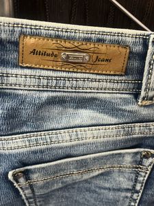 Distressed Denim Jeans